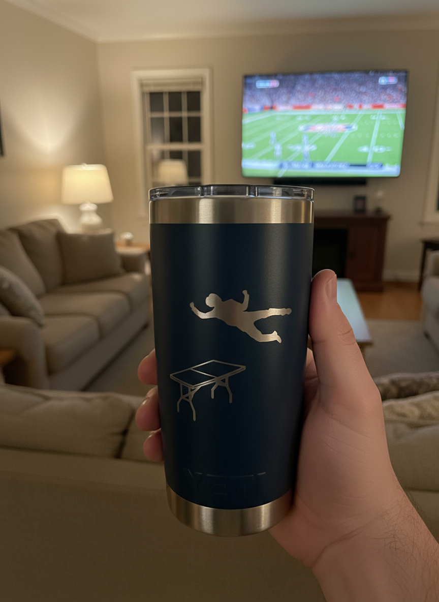 Engraved 20oz Yeti Tumbler - Table Jumper