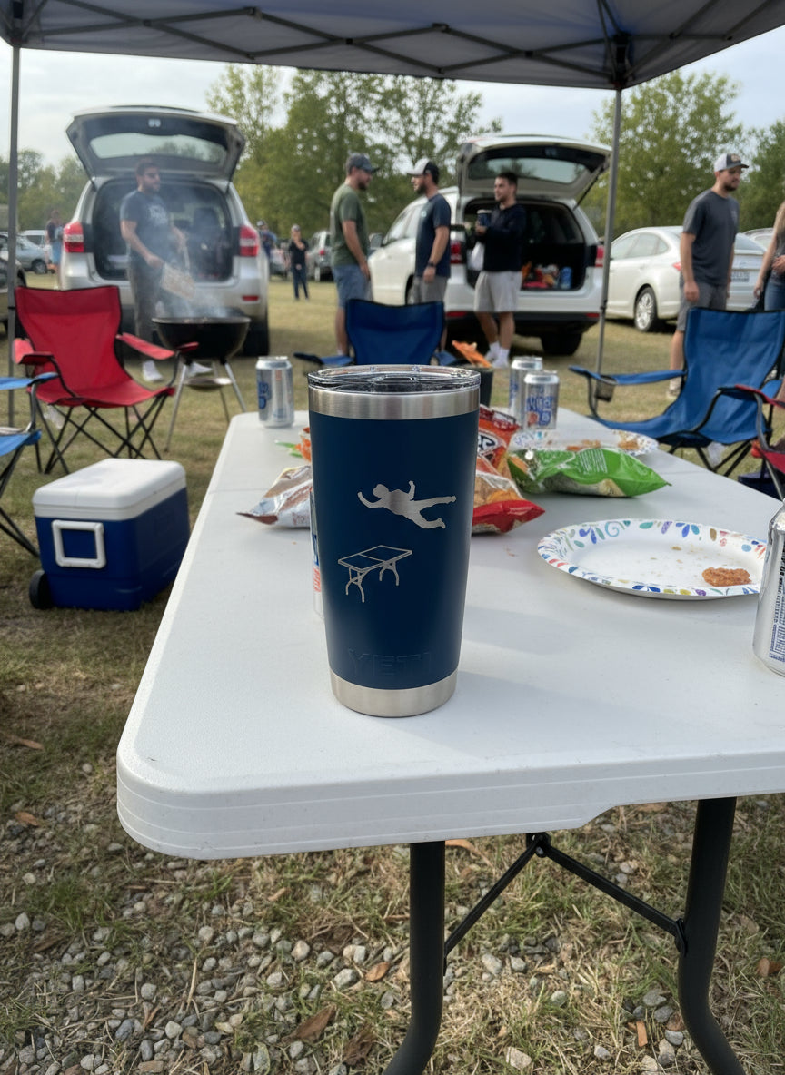 Engraved 20oz Yeti Tumbler - Table Jumper